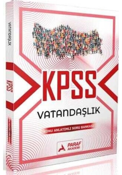 Paraf Akademi Kpss Vatandaşlık Konu Anlatımlı Soru Bankası Paraf Akademi Yayınları