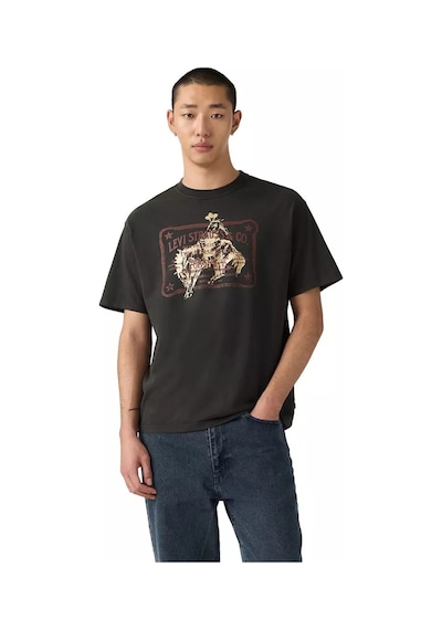 Levi's Vintage Fit Graphic Erkek Siyah Tişört-87373-0401 Siyah