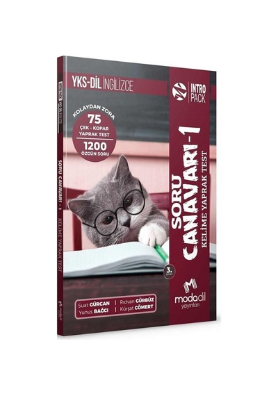 Yks Dil Ingilizce Soru Canavarı-1 Kelime Yaprak Test Star Serisi Yayınları