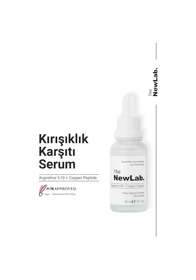 The NewLab , Kaz Ayakları &   Peptit Yüz Serumu 30 Ml (10% Argireline Peptide)