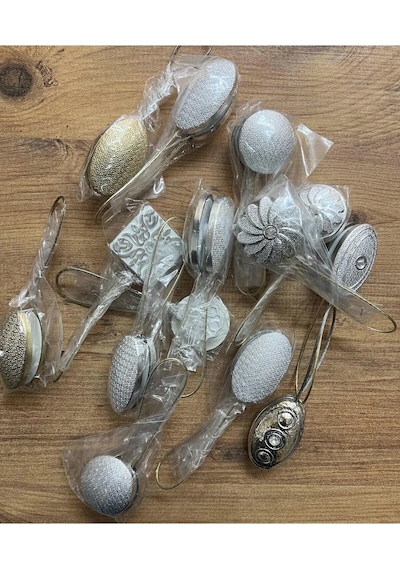 Mıknatıslı Perde Tokası Perde Mandalı Mıknatıslı Perde Tutacağı 2'li Çok Renkli