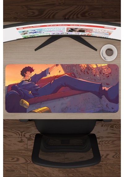 Cowboy Bebop Anime V5 - 70x30 Xl Gaming Gamer Kauçuk Kaymaz Taban Mouse Pad Fare Altlığı