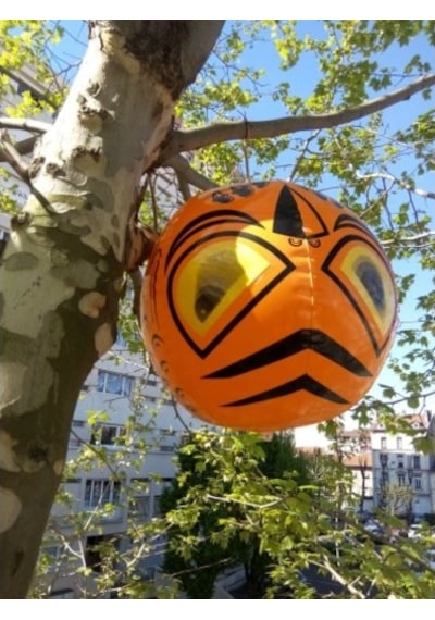 Bird-X Terror Eyes Kuş Kovucu Balon Hareketli Gözlü Balon 3 Boyut