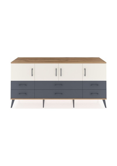 Hyperion Konsol 3 Raflı 6 Çekmeceli 4 Kapaklı 176x44x83 Çam-aytaşı/antrasit Aytaşı/antrasit Hyperion Konsol 3 Raflı 6 Çekmeceli 4 Kapaklı 176x44x83 Çam-aytaşı/antrasit Aytaşı/antrasit