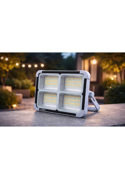 Cata Ct 4698 Solar 200w Led Projektör Taşınabilir