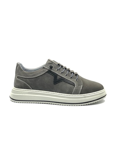 Dropland 9130 Deri Erkek Casual Ayakkabı Gri