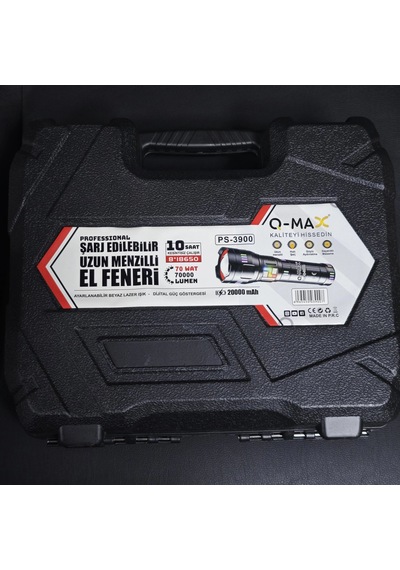 O-max Ps-3900 Profesyonel Uzun Menzil El Feneri 70w - 7000 Lüme