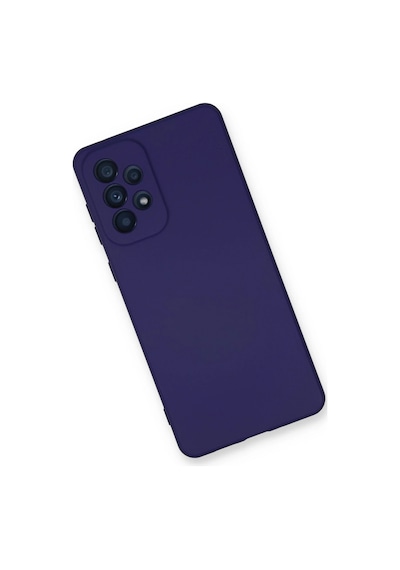 Cosmotex Newface Samsung Galaxy Uyumlu  A33 5g Kılıf Nano İçi Kadife Silikon - Mor