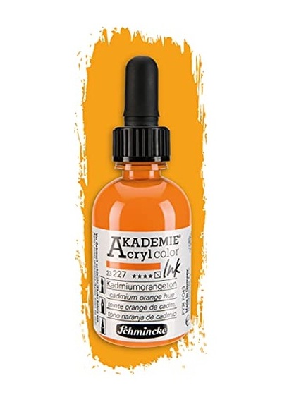 Akademie Akrilik Mürekkep 50 Ml 227 Cadmium Orange Hue Diğer