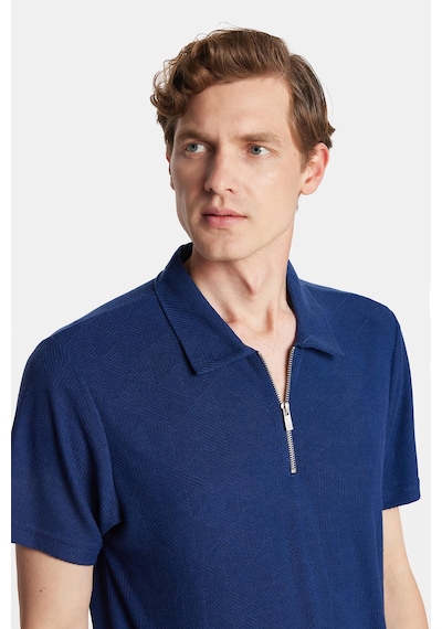 Tudors Erkek Slim Fit Dar Kesim Viskon Fermuarlı Polo Yaka Lacivert Tişört-34353 Lacivert Tudors Erkek Slim Fit Dar Kesim Viskon Fermuarlı Polo Yaka Lacivert Tişört-34353 Lacivert