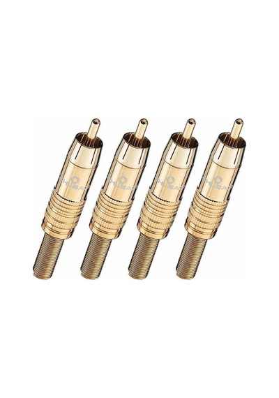 Oehlbach D1c4101 Cjg 51 Rca Konnektörü 4'lü