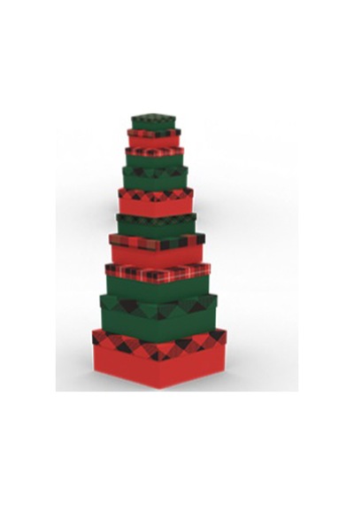 Ekstrafix Hediye Kutu Dkdrtgn 10 Lu Chrismasekose Hk-108
