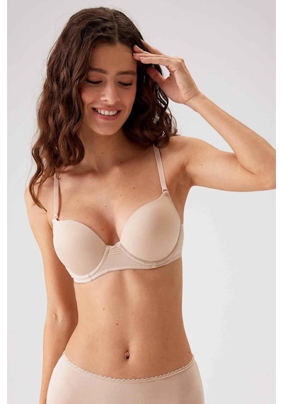 6105 Pierre Cardin Lyon Ekstra Destekli Micro Sütyen Beyaz