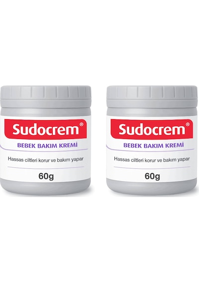 Sudocrem Bebek Bakım Kremi 60 Gr 2 Adet