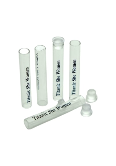 Şeffaf Cam Tester Parfüm Şişesi 1 Ml 500 Adet