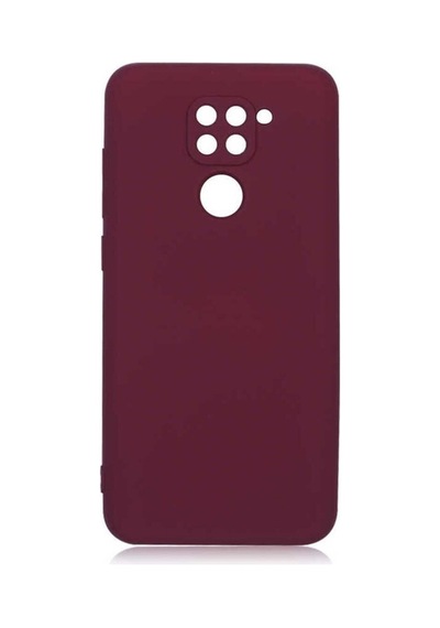Xiaomi Redmi Note 9 Kılıf Zore Mara Lansman Kapak Koyu Mor