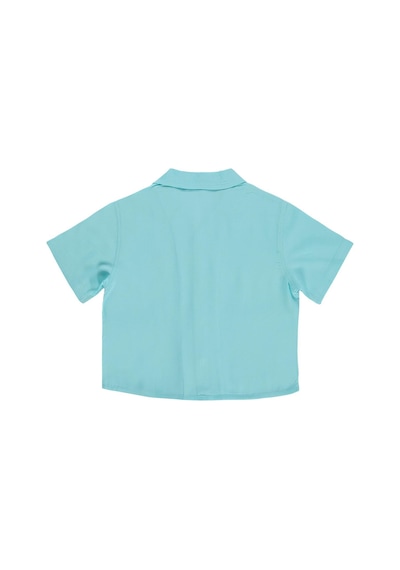 Civil Boys Basic Tatil Yaka 2-5 Yaş Gömlek - Yeşil Mint Yeşili