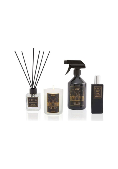 Aurelia Geneve Atmosfera Di Como - Antique Sandalwood - Sandal Ağacı Kokulu Mum - 210 G