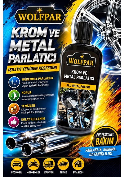 Krom Ve Metal Parlatıcı