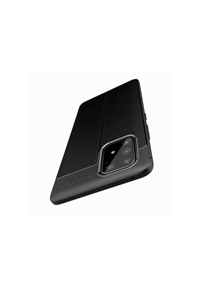 Samsung Galaxy Uyumlu A91 (S10 Lite) Kilif Deri Tarzi Niss Silikon Case 405443402