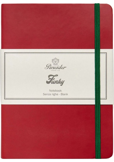 Pineider Defter Funky 12x16,5 Cm Scarlet Cnll003s619 Kırmızı