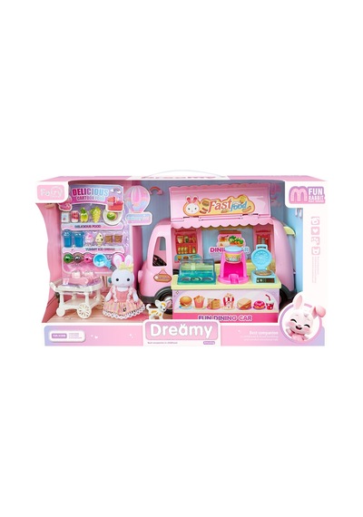Bay Dreamy Mini Tavşan- Tatlı Karavanı Oyun Seti