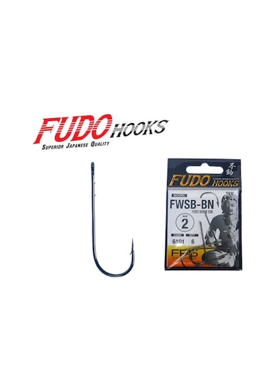 Fudo 6101 Worm Ssb Black Nikel Kurt Iğnesi
