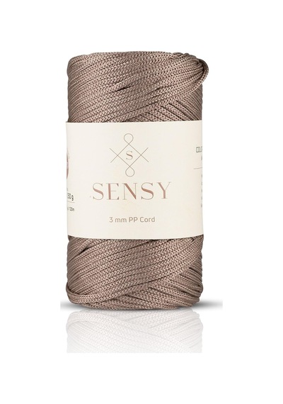 3 Mm - 250 Gr Polyester Makrome Ipi 120 M Polyester Makrome Ip Supla Ip Ve Çanta Ipliği Vizon Diğer