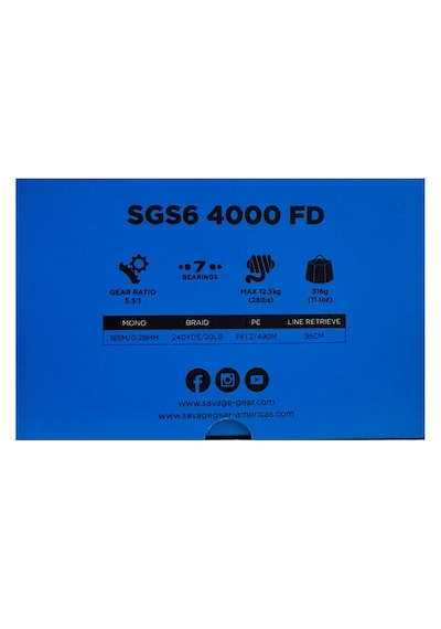 Savage Gear Sgs6 4000 Fd Spin Olta Makinesi