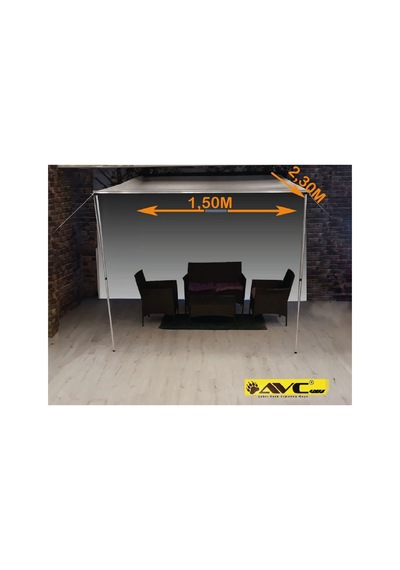 Mxo Araç Yan Tente 1.50x2.30m Haki