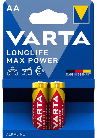 Varta 4706 Longlife Max Power AA Kalem Pil 2li