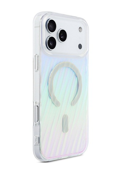 Apple Uyumlu iPhone 17 Pro Max  Kılıf Tumı inal Lisanslı M-safe Özellikli Dalga Tasarımlı Kapak Colorful Colorful