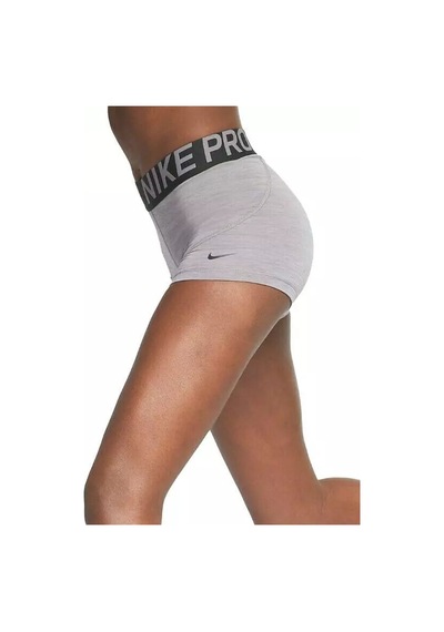 Nike Pro 3 İnch 7.5cm Training Fit Shorts Gray Kadın Tayt Şort Kısa Gri Gri