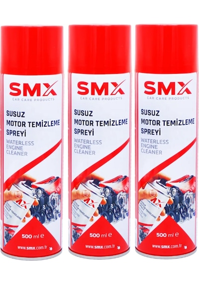 Susuz Motor Temizleme Spreyi 3 Adet 3x500 Ml