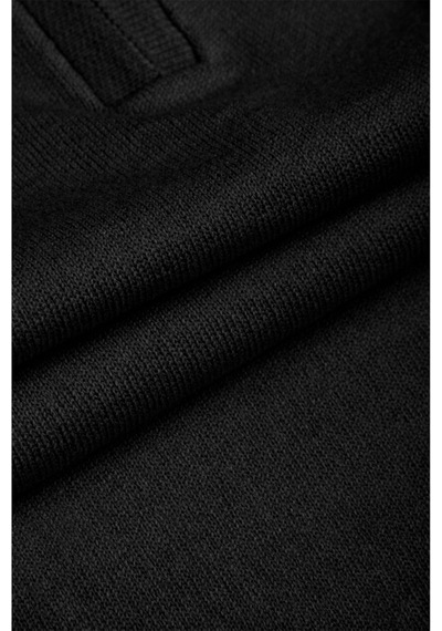 Deepsea Erkek Siyah Slim Fit Nefes Alan Pamuklu Polo Yaka Tişört Dar Kesim Likralı Triko Tişört 2505001 Siyah Deepsea Erkek Siyah Slim Fit Nefes Alan Pamuklu Polo Yaka Tişört Dar Kesim Likralı Triko Tişört 2505001 Siyah