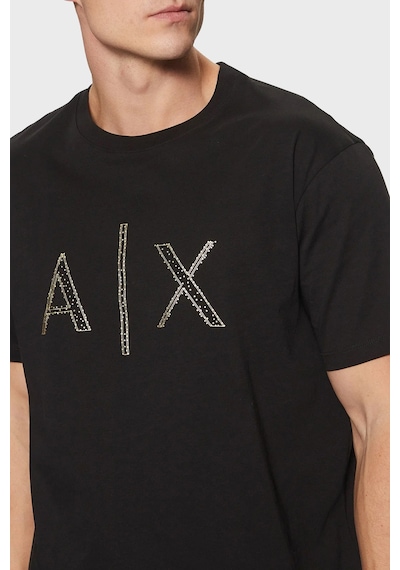 Armani Exchange Erkek T Shirt Xm000325 Af10364 Uc001 Siyah Siyah