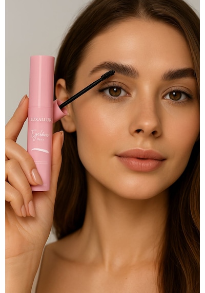 Luxallur Kaş Şekillendirici & Sabitleyici Ve Besleyici Maskara Brow Wax Şeffaf