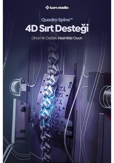Riftwalker Ergonomik Oyuncu Koltuğu Siyah