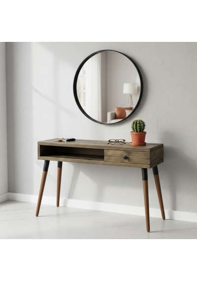 Mobenta Neo Entry: Masif Dresuar 1 Çekmece 1 Bölme - 120 Cm Cv Ceviz