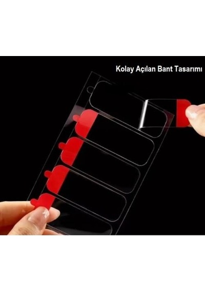3b Trend 60 Parça Güçlü Şeffaf Çift Taraflı Bant 18 50 Mm Kolay Açılır, Çok Amaçlı Kullanım
