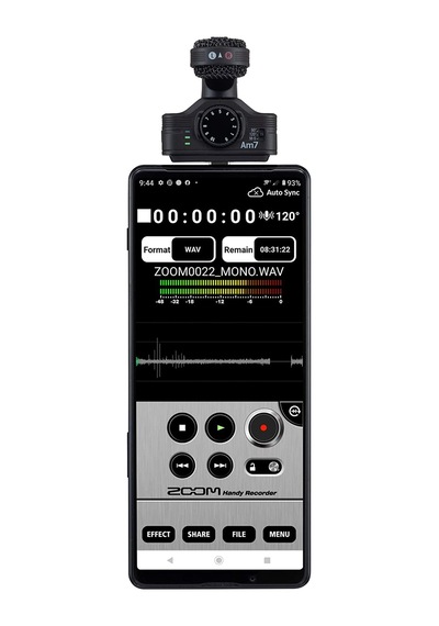 Zoom Am7 Rotating Mid Side Stereo Capsule - Usb-C Android Uyumlu