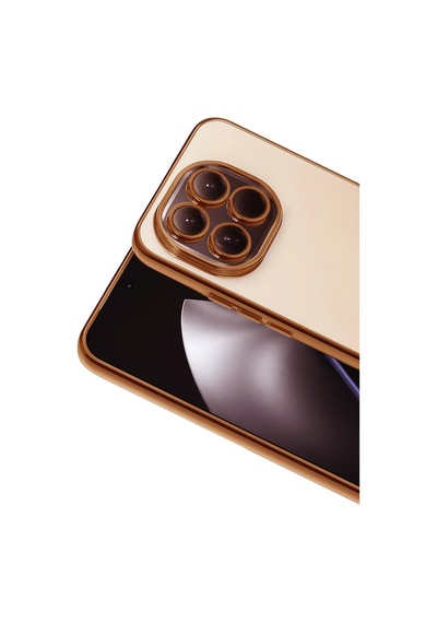 Gld-spt- Newface Xiaomi Mi 15 Razer Lensli Silikon - Çöl Titanyum