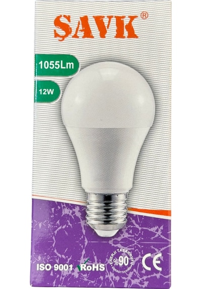 Şavk 12w 4000k Günışığı E27 Duylu Led Ampul 10 Adet