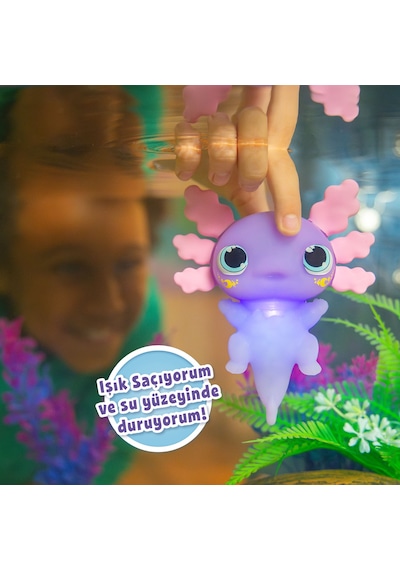 Animagic Işıldayan Axolotl - Mor