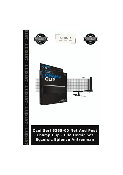 Özel Seri 6365-00 Net And Post Champ Clıp - File Demir Set Egzersiz Eğlence Antrenman Belirtilmemiş