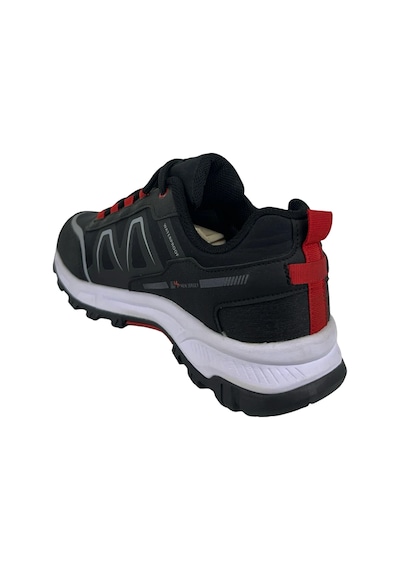 Matzeliger 222-2624 Siyah-kırmızı Erkek Günlük Yürüyüş Trekking Spor Ayakkabı Siyah - Kırmızı