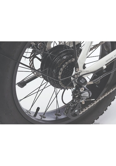 Corelli Truva S 20 Jant Katlanabilir Fat Bike Elektrikli Bisiklet Beyaz Beyaz