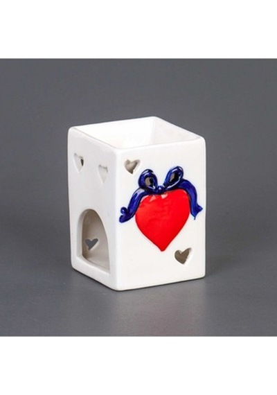 Euro Flora Seramik Buhurdanlık Kalpli 8,5X10 Cm (540280686)