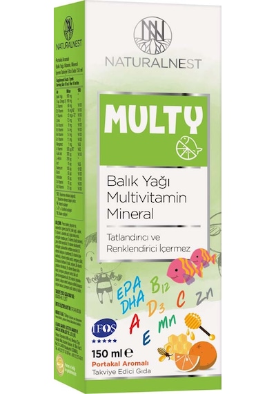 Natural Nest Multy Şurup 150 Ml