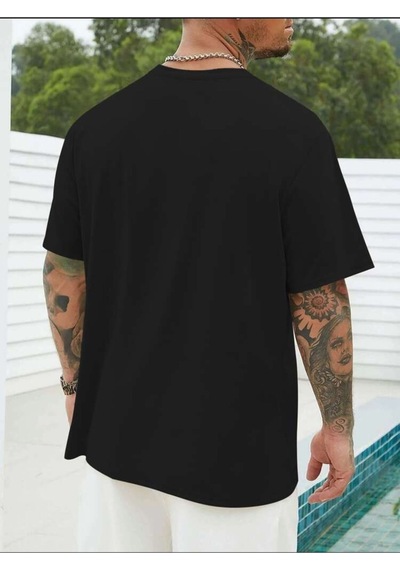 Sepette 6 Ve Üzeri Alımlarda 1 Tişört Hediyedir - Unisex Mane Baskılı Tshirt Kahverengi